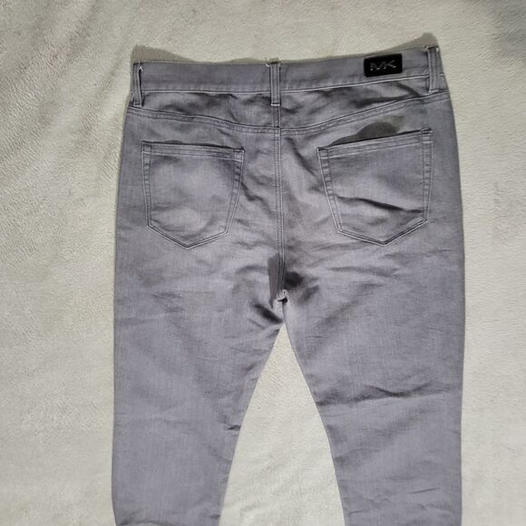 Michael Kors Men's Straight Fit Jeans Gray Sz 36/30 - Picture 8 of 10